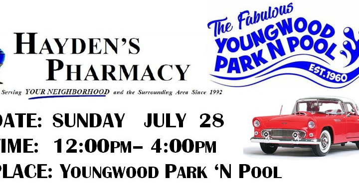 14th ANNUAL HAYDEN’S PHARMACY CAR CRUISE