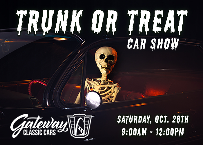 Caffeine and Chrome Trunk or Treat Gateway Classic Cars of Milwaukee