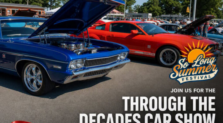 THROUGH THE DECADES CAR SHOW