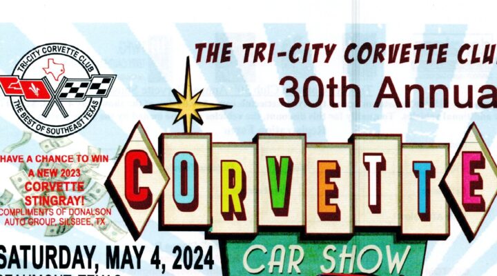 Tri City Corvette Club’s 30th Annual Corvette Car Show
