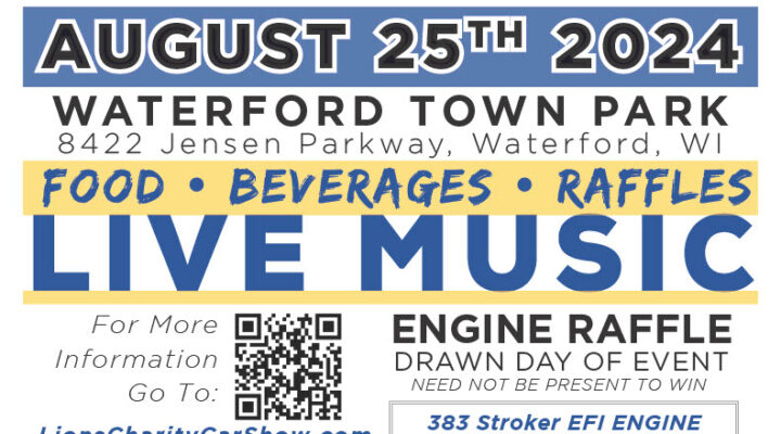 Tichigan Lake Lions 19th Annual Charity Car Show