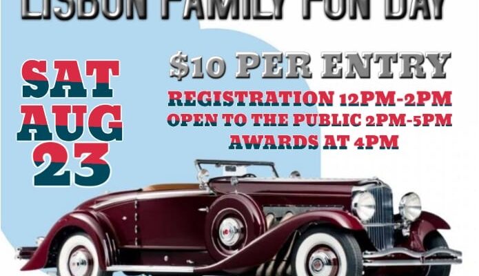 Car Show at Lisbon Family Fun Day 2025!