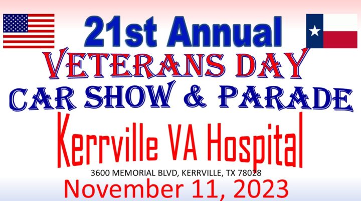 Kerrville VA Open Car Show