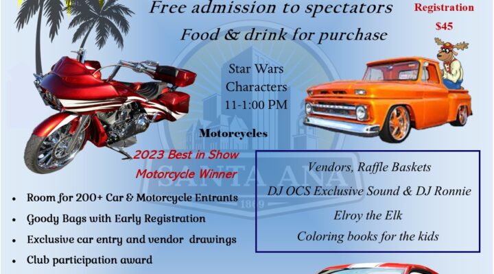 Santa Ana Elks Lodge Car Show