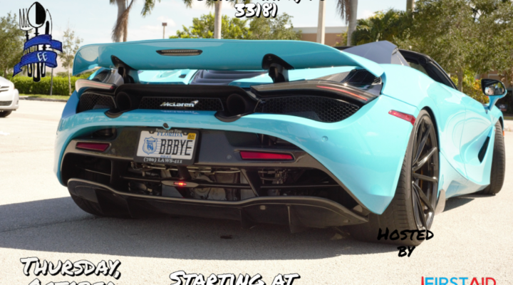 Night meet in North Miami with food truck!