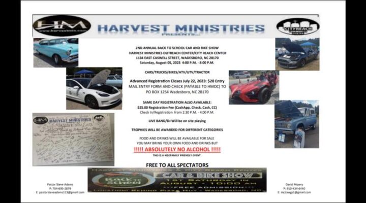 HMOC 2nd Annual Back to School Car Show