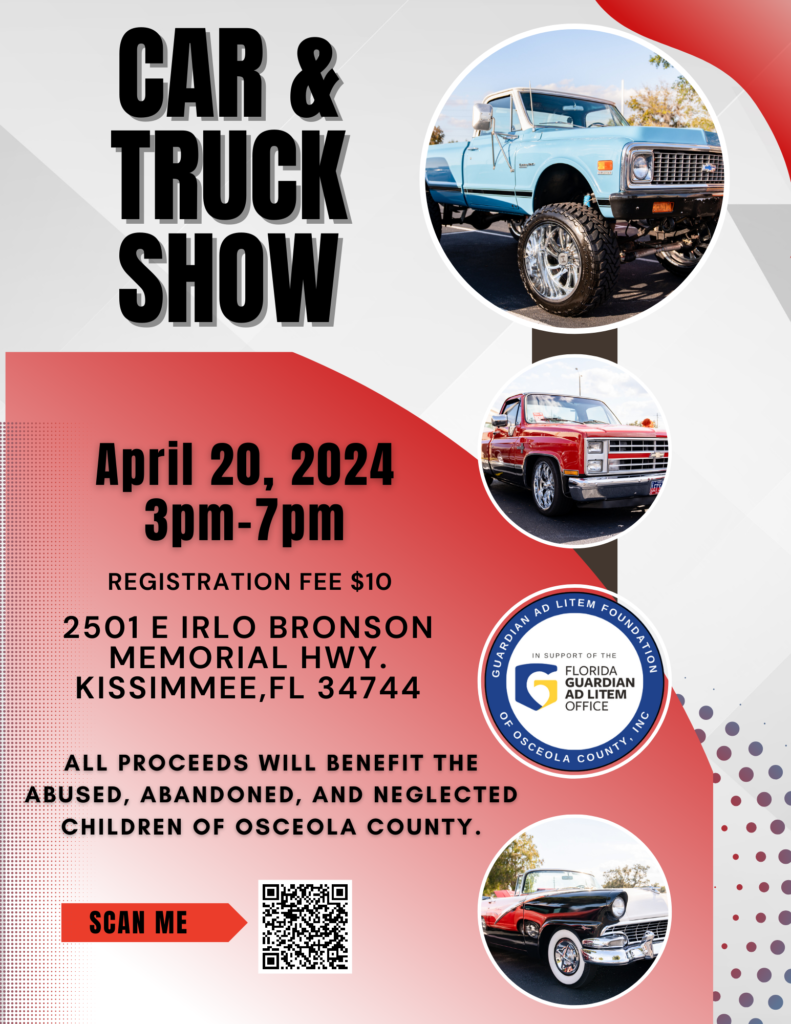 Guardian ad Litem Foundation of Osceola County Car & Truck Show Car