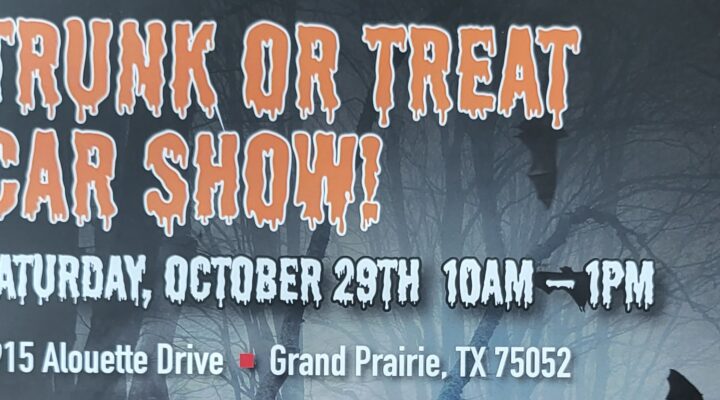 Trunk Or Treat Car Show