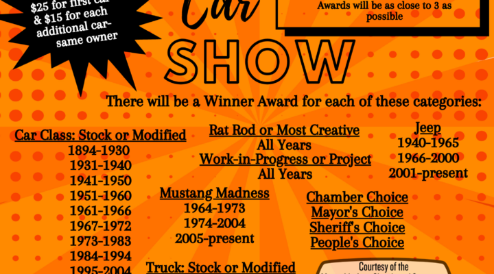 Heritage Festival Car Show