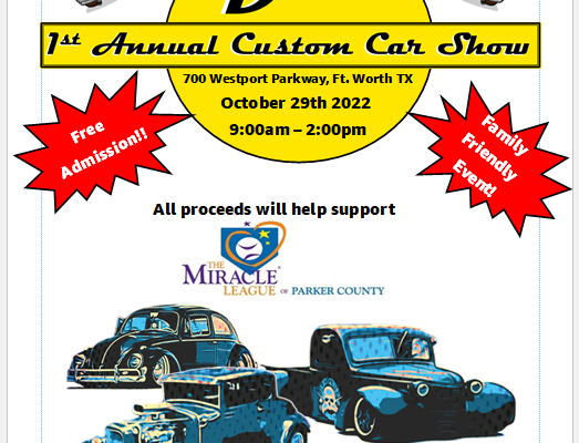 DFW7 1st annual Custom car show