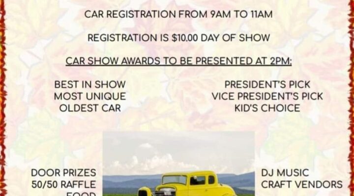 PCRA Fallfest and Car show