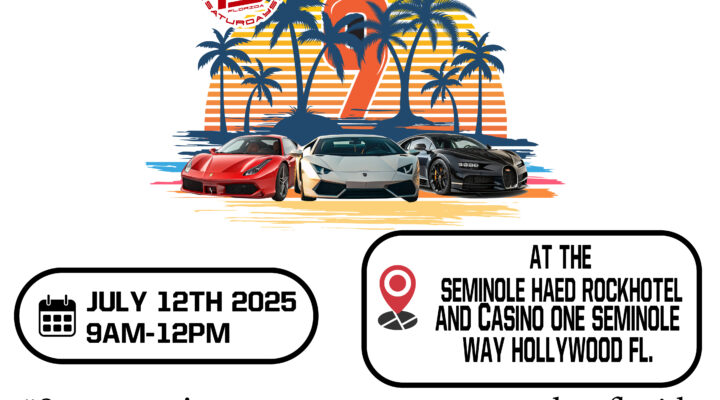 Supercar Saturdays Florida – Celebrating 9 Amazing Years!