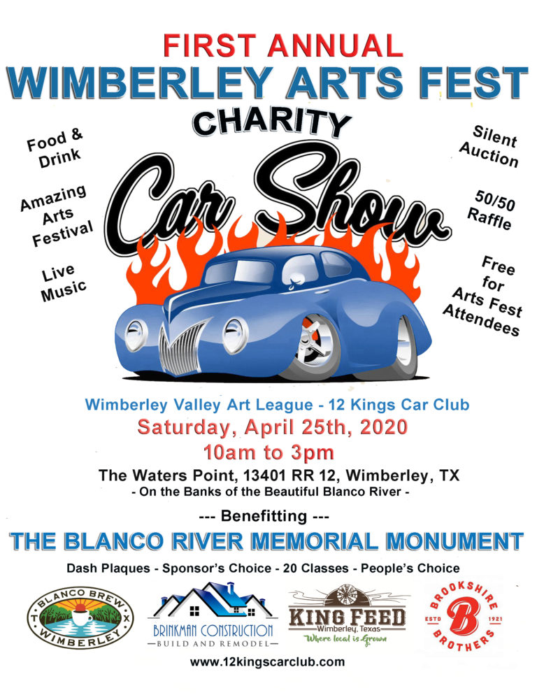 Wimberley Arts Fest Charity Car Show