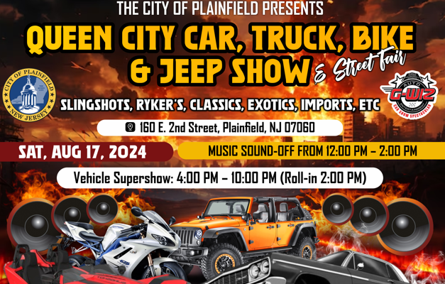 Queen City Car, Truck, Bike & Jeep Show and Street Fair