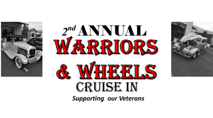 2nd Annual Warriors and Wheels Cruise In
